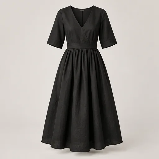 The Linen Midi Dress